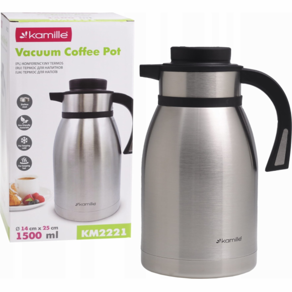 Kamille Termoska Conferenční 2221 INOX 1,5 l