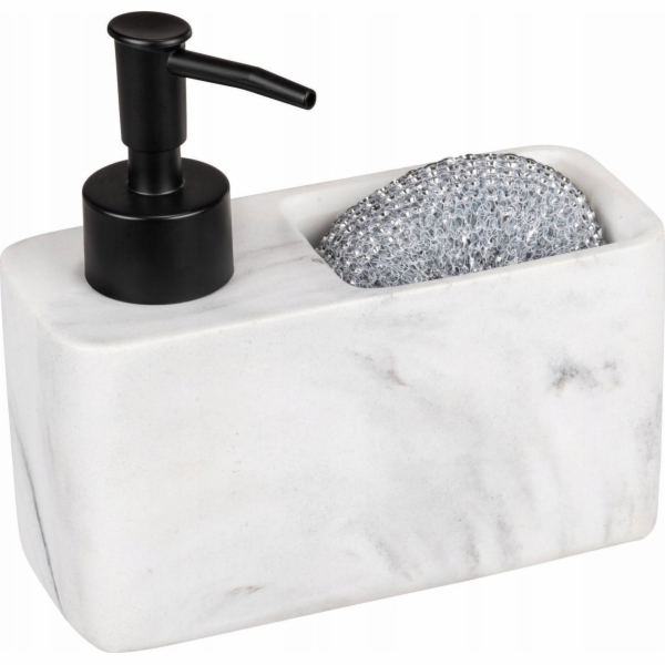 Wenko Dávkovač mycího prostředku RESA MARBLE s přihrádkou...