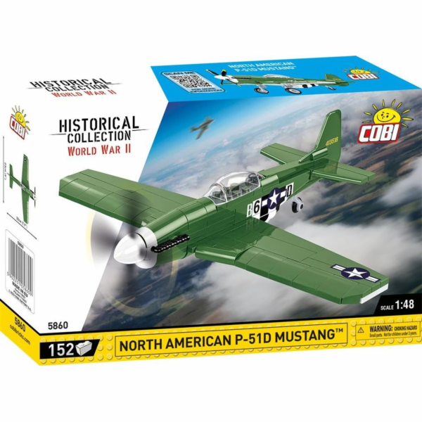 Cobi HC WWII North American P-51D Mustang