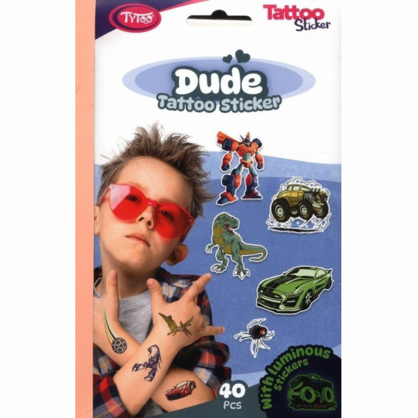 Gazelo TYTOO TETOVÁNÍ SAMOLEPKY LÍBŘI