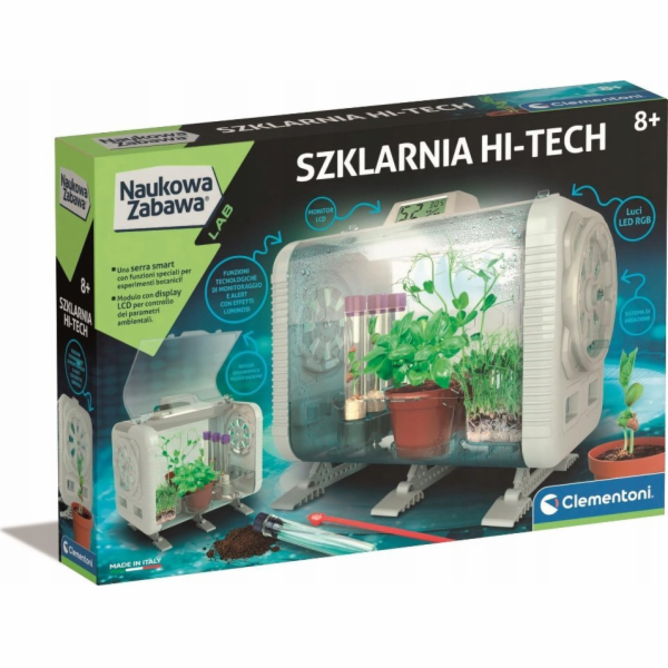Clementoni Vědecká zábava - High-Tech skleník (50915)
