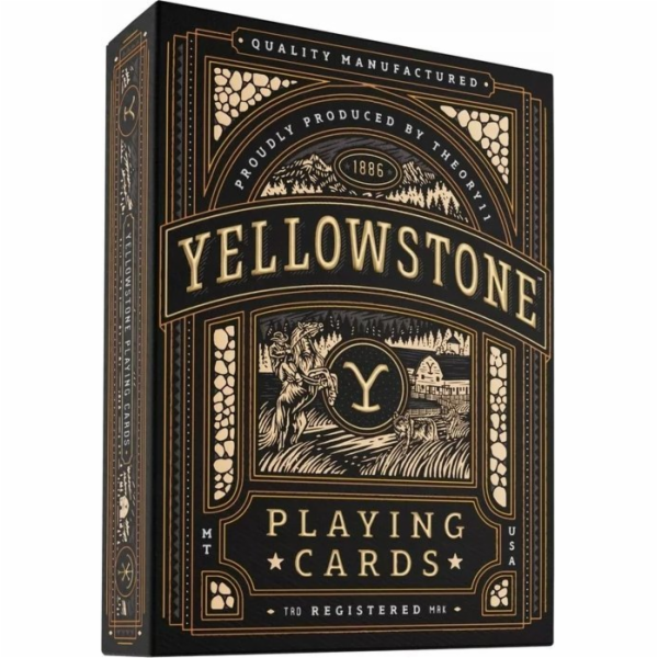 Bicycle Karty na kolo Yellowstone Theory11