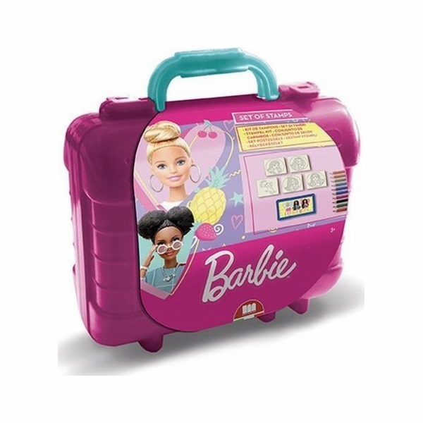 Multiprint Vícetiská cestovní sada razítek Barbie s více ...