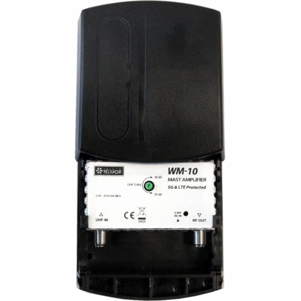 Telkom-Telmor Stožárový zesilovač WM-10 UHF DVB-T2 5G CHR...
