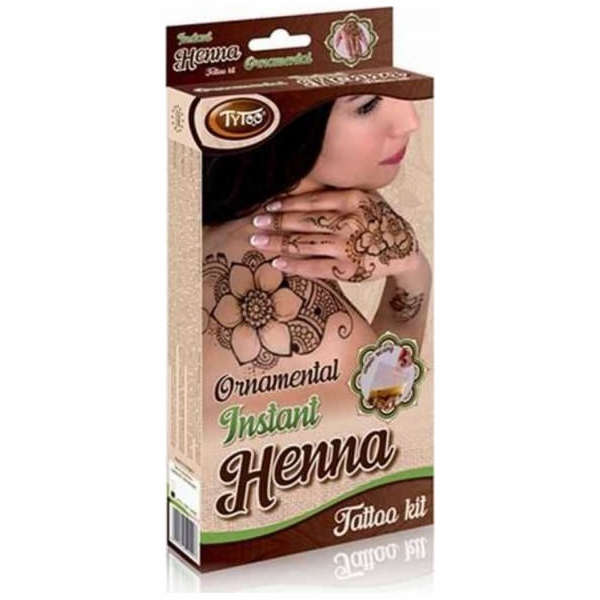 Dante Sada na tetování hennou TYTOO Ornamentální 0201