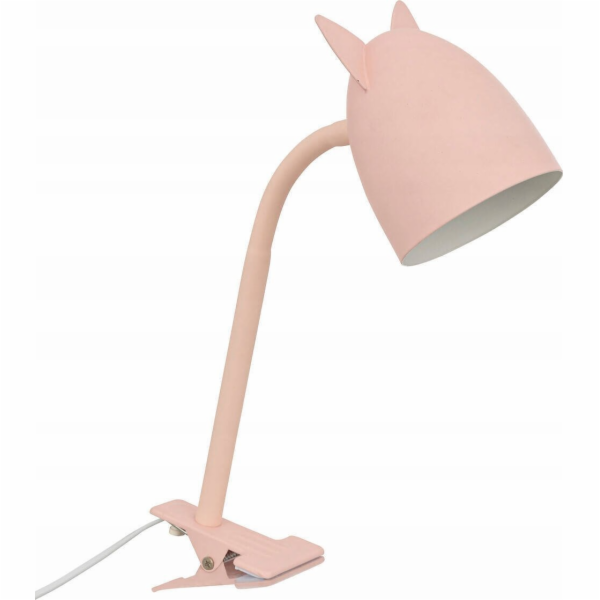 Candellux Stolní lampa CAT, kovová, s klipem