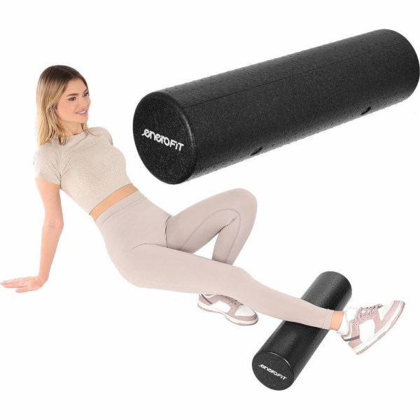 Victoria Sport FITNESS JÓGOVÝ VÁLEC EPP ČERNÝ 15x60CM ENE...