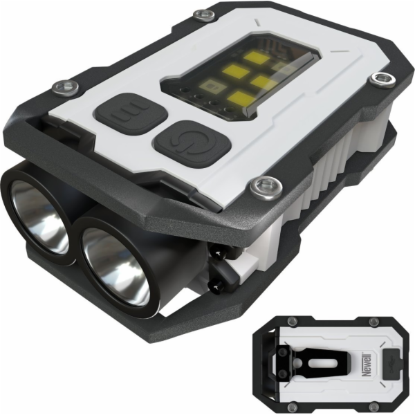 Newell NEWELL EDC Nyks Solid Flashlight LED svítilna bílá