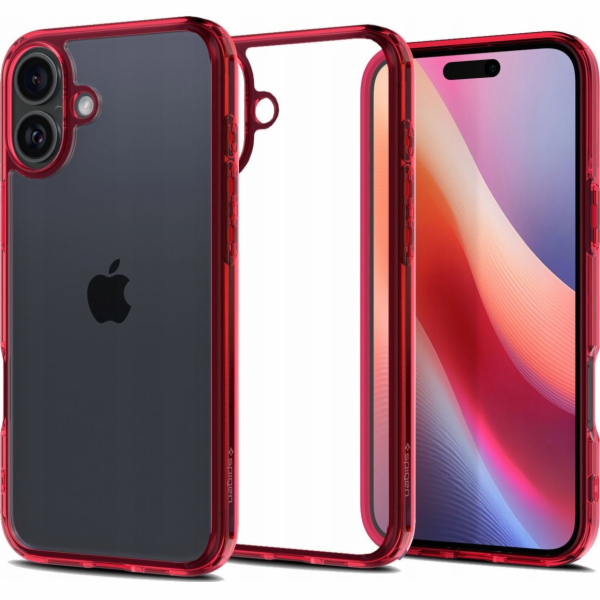 Spigen Ultra Hybrid, červený krystal - iPhone 6.1 2024