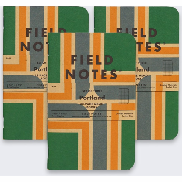 NoName Field Notes Portland Edition Kratka 3 Pa