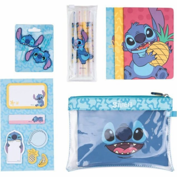 Derform Disney Stitch Tropical - Sada školních potřeb