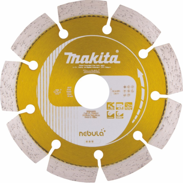 Makita DIAMANTOVÝ KOTOUČ MAKITA 115x22,23 mm SEGMENTOVÝ (...
