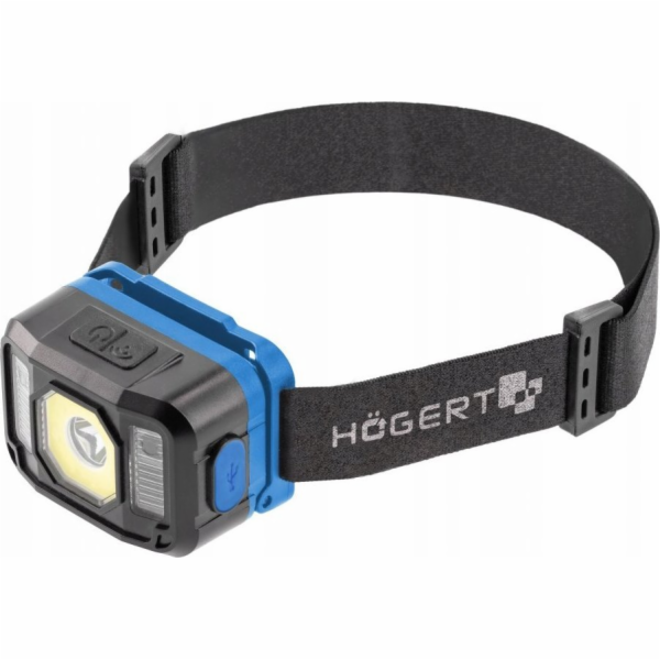 Högert Technik HOGERT LED ČELOVKA USB 7 FUNKCÍ