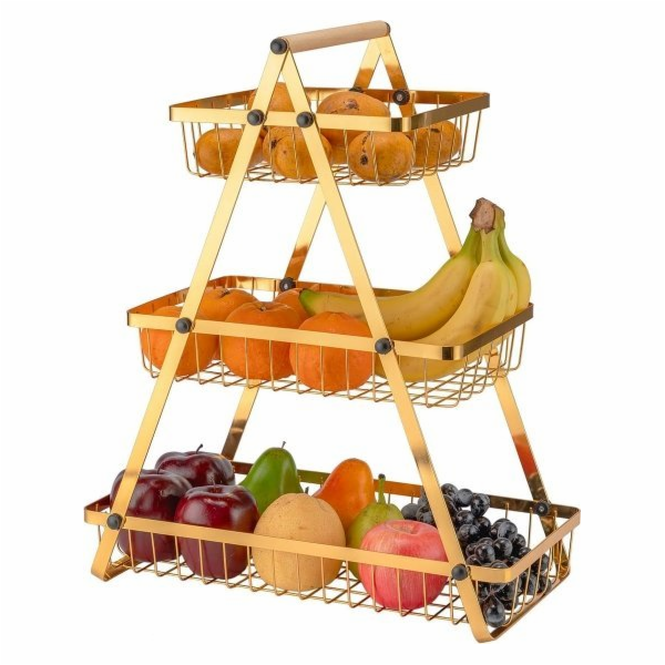 Elitehoff 2patrový koš na ovoce a koření LOFT E-8181