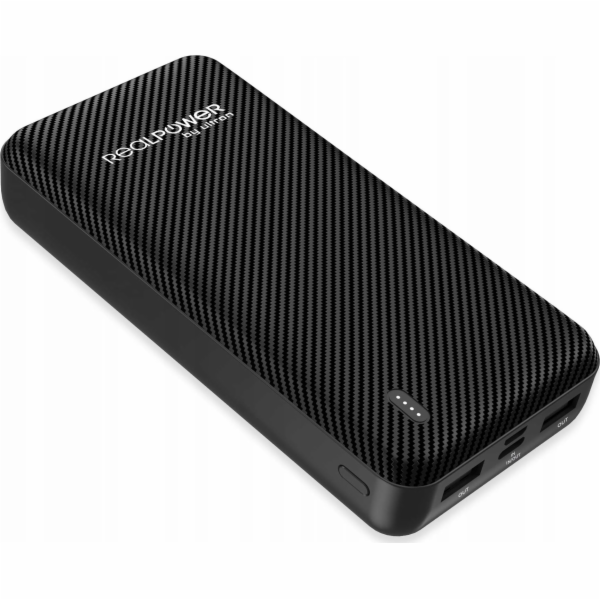 Realpower Powerbanka RealPower Powerbank PB-20000 SE čern...