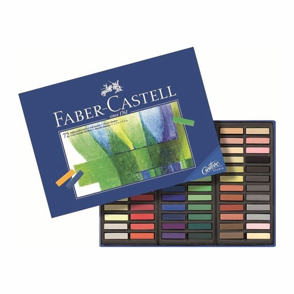 Faber-Castell FABER-CASTELL Softpastellkreiden Mini 72er ...