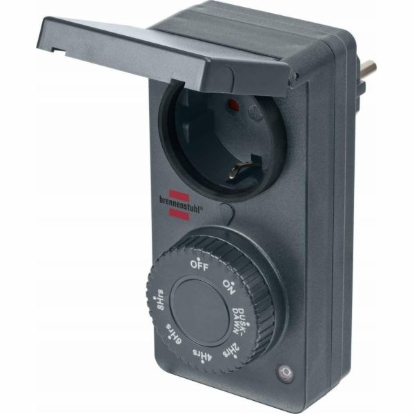 Brennenstuhl Timer s Dämmerungsensor mechan. Antracitová ...