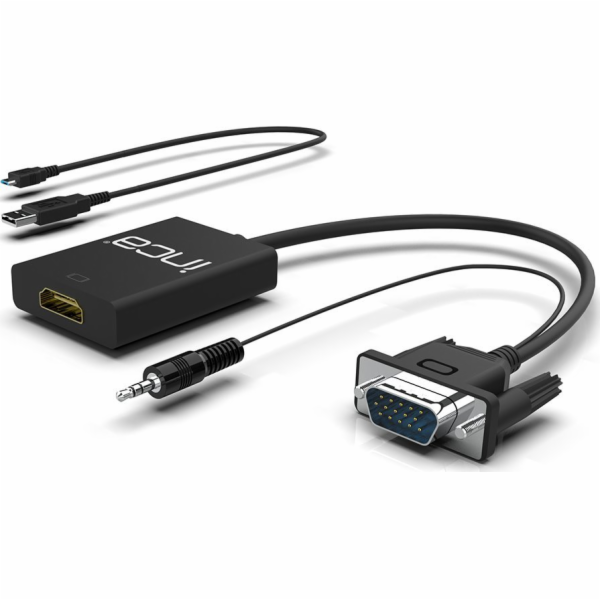Inca Adaptér AV Adaptér INCA IVTH-02 VGA + USB-A + Audio ...