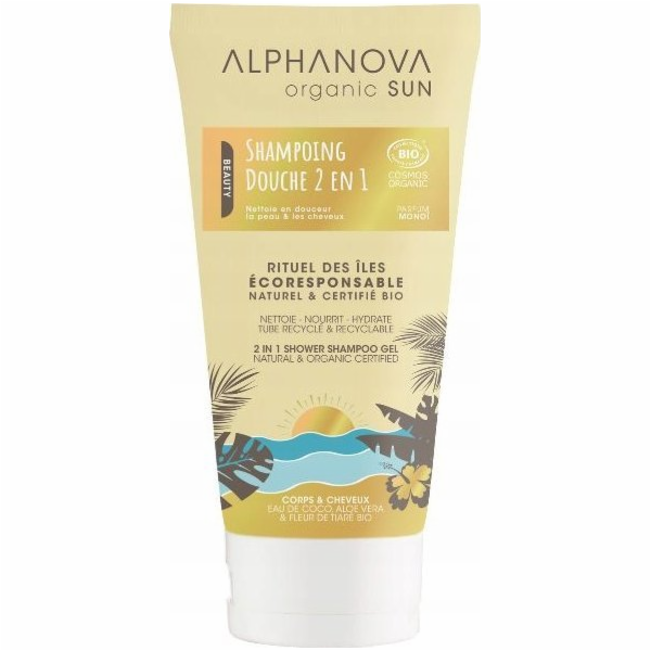 ALPHANOVA SUN Alphanova Sun Beauty, Organický šampon a ge...