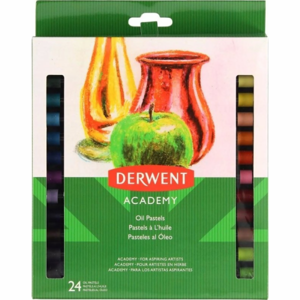 Derwent Sada olejových pastelů 24 ks
