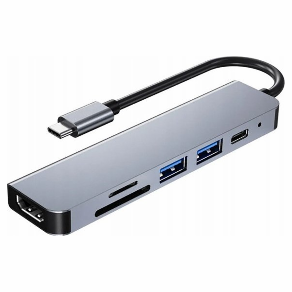 Vega ECOBOX ADAPTÉR TYPE-C ROZDĚLOVAČ HDMI + TYPE-C + USB...