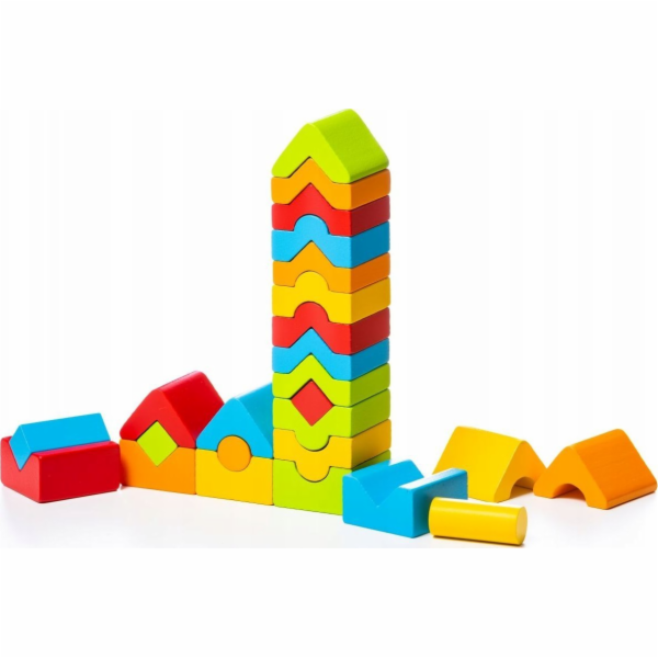 Maksik Dřevěná věžička LD-13 15016 Cubika