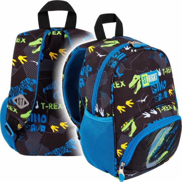 MAJEWSKI Penál Batoh mini STRIGHT BP-70 Dinosaur