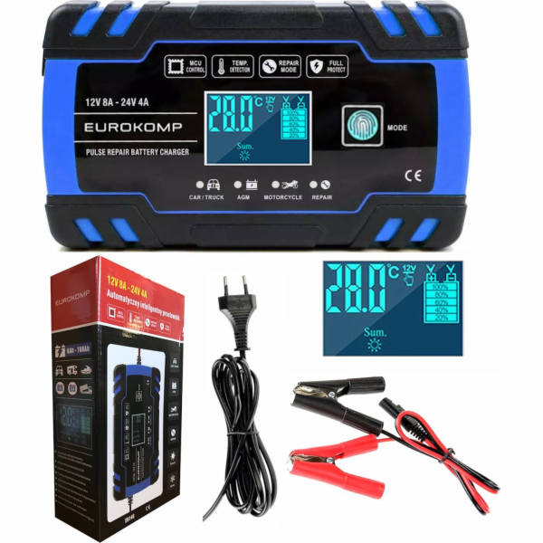 LP Automatický usměrňovač 12V 8A-24V 4A E6148