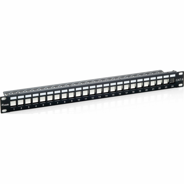 Equip Equip Patchpanel 24x Cat6 19 FTP 1HE Keystone Monta...