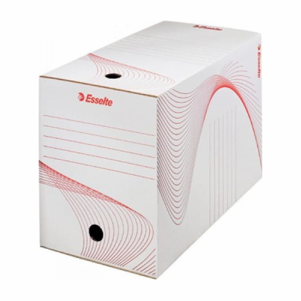 Esselte ARCHIVNÍ KRABICE 100 mm 100x345x245 mm BÍLÉ KRABI...
