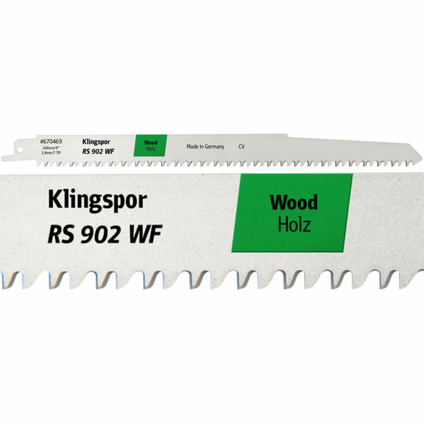 Klingspor PILOVÝ KOTOUČ 240x19x1,2mm RS 902 WF /5ks.