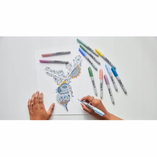 Sharpie Sharpie Permanentmarker Rundspitze F 0,9 mm Edels...