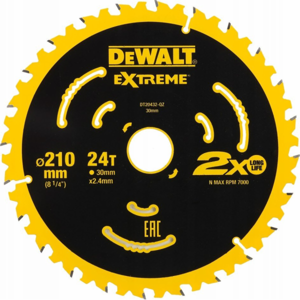 Dewalt Pilový kotouč 210x30/24 zubů (DT20432)