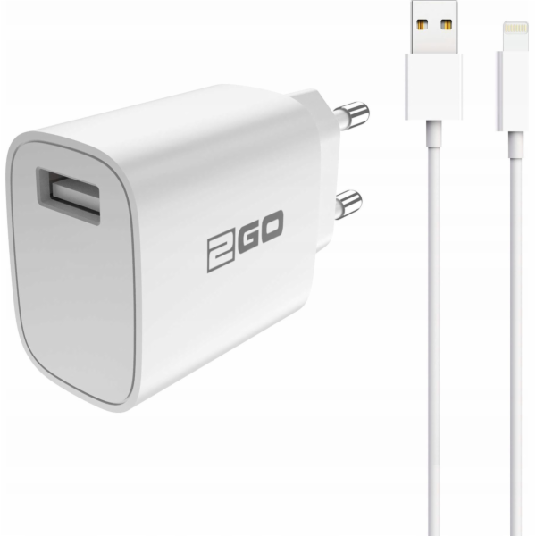 2GO nabíječka 2GO Ladegerät 10,5W 1x USB-A vč. Lightning ...