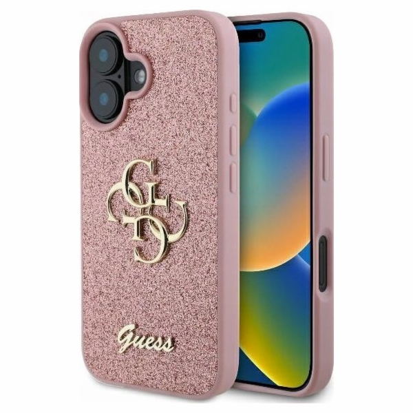 Guess Pouzdro pro IPHONE 16 Plus GUHCP16MHG4SGP (Fixed Gl...