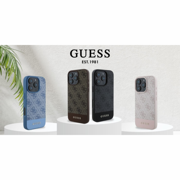 Guess Guess GUHCP16SG4GLGR tvrdý kryt pro iPhone 16 6.1 š...