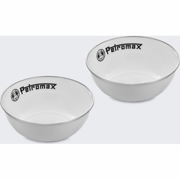 Petromax Smaltované misky Petromax 160 ml 2 ks BÍLÉ