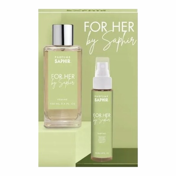 Alkotest SET SAPHIR pro ženy EDP sprej 100ml + VLASOVÁ ML...