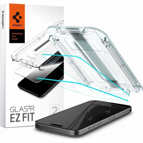 Spigen Spigen Glas.TR iPhone 16 Pro Max EZ FIT 2 ks. čiré...