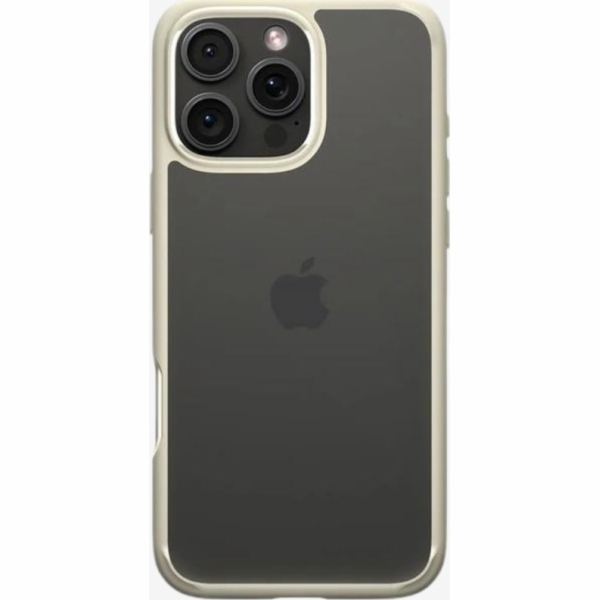 Spigen Crystal Hybrid, tlumeně béžová - iPhone 6.9 2024