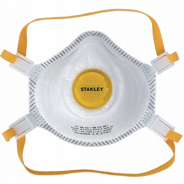 Stanley Ochranné masky s ventilkem FFP3, 5 ks Stanley
