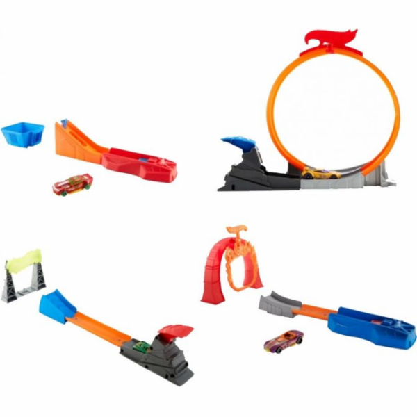 Hot Wheels Mix základních výzev pro Launcher (FTH79)