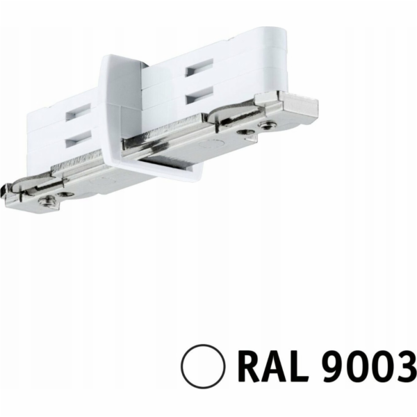 Paulmann Odpojovač kolejnic URail, bílý RAL9003 / kov