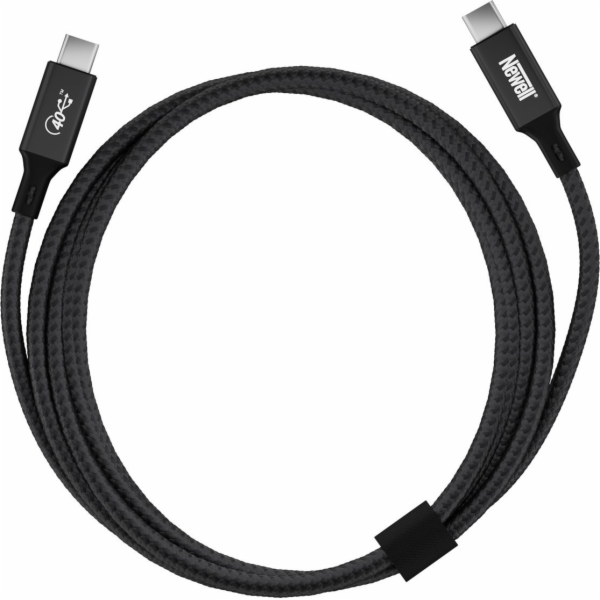 Newell USB kabel USB-C/USB-C 4.0 kabel 1m grafitový