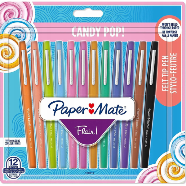 Paper Mate Gelové pero PaperMate Flair Candy Pop, střední...