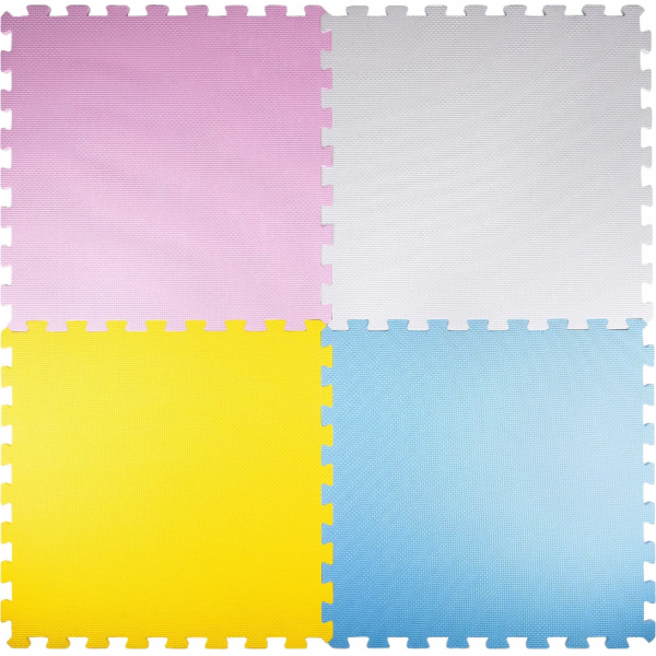 Eddy Toys PUZZLE PODLOŽKA Z EVA PĚNY 60X60 BAREV 4 PRVKY ...