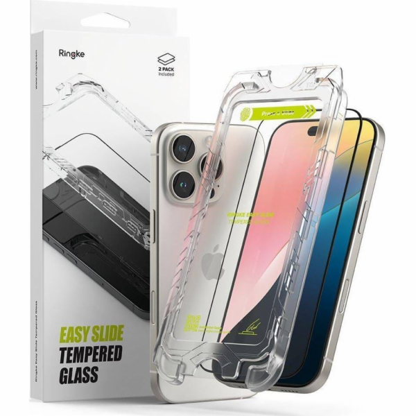 Ringke Tvrzené sklo Ringke Easy Slide 2 pouzdra pro iPhon...