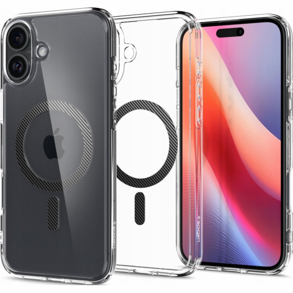 Spigen SPIGEN ULTRA HYBRID MAGSAFE IPHONE 16 UHLÍKOVÉ VLÁKNO