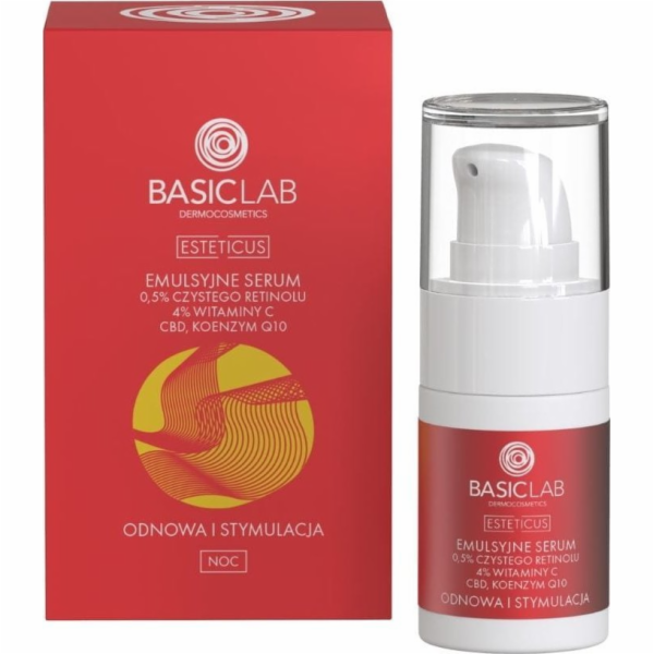 Alkotest BASICLAB_Esteticus emulzní sérum 0,5% čistý reti...