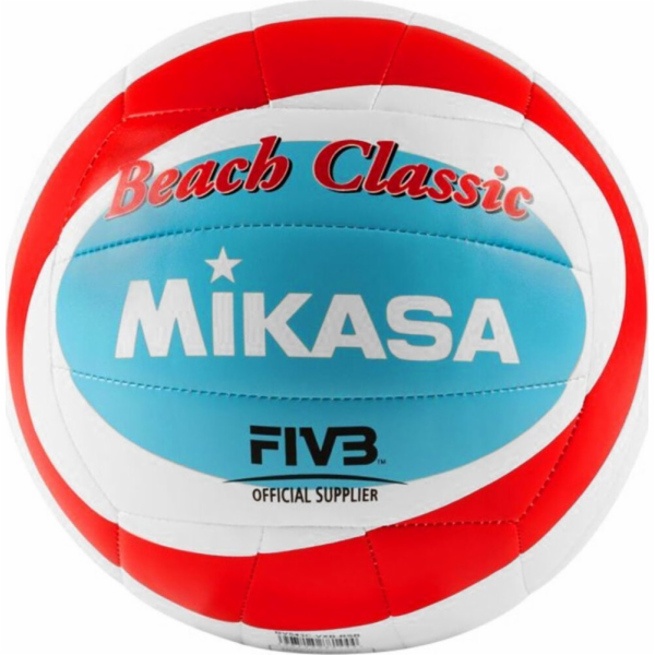 Mikasa Plážový volejbal Mikasa Beach Classic bílo-červeno...